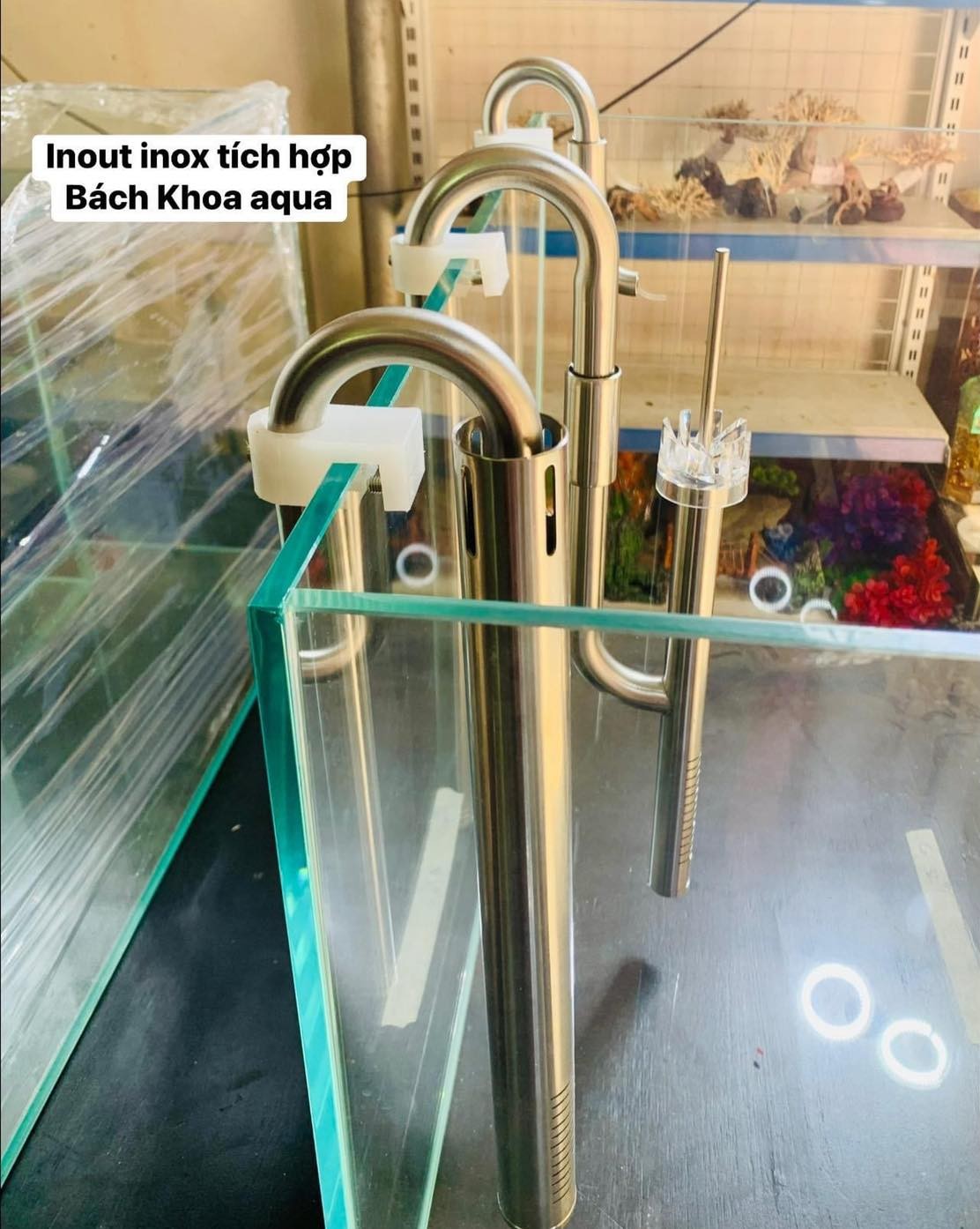 IN OUT Inox  lọc váng tích hợp đủ kích thước Fi12 / FI16 / Fi20